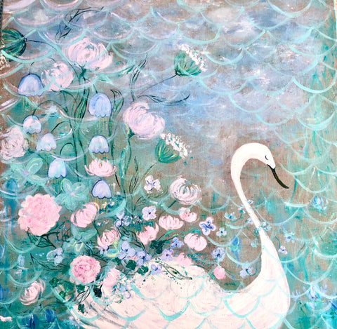 Swan Lake Original Artwork